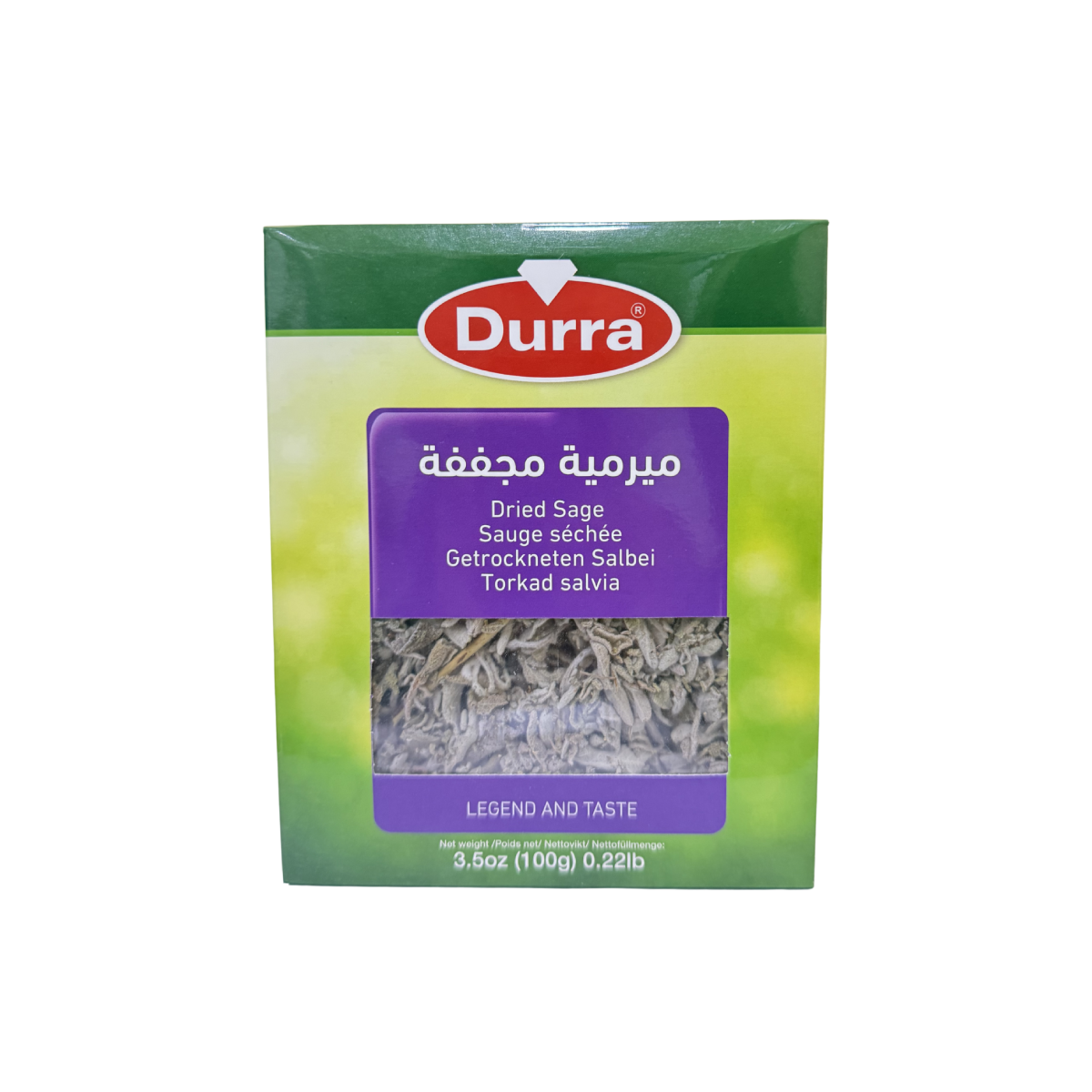 Durra Dried Sage 100g Jar | Middle Eastern Sage Spice Malaysia Durra Dried Sage 100g Jar | Middle Eastern Sage Spice Malaysia