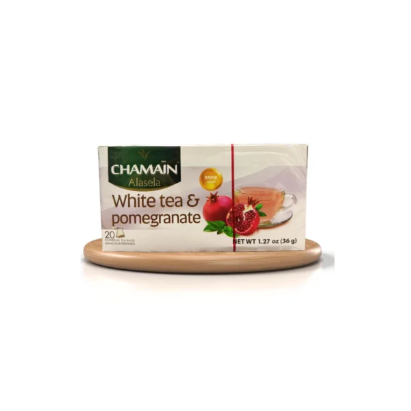 Chamain White Tea with Pomegranate 20 Tea Bags