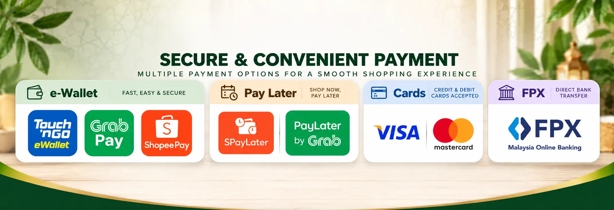 Taya Mart Payment method in malaysia